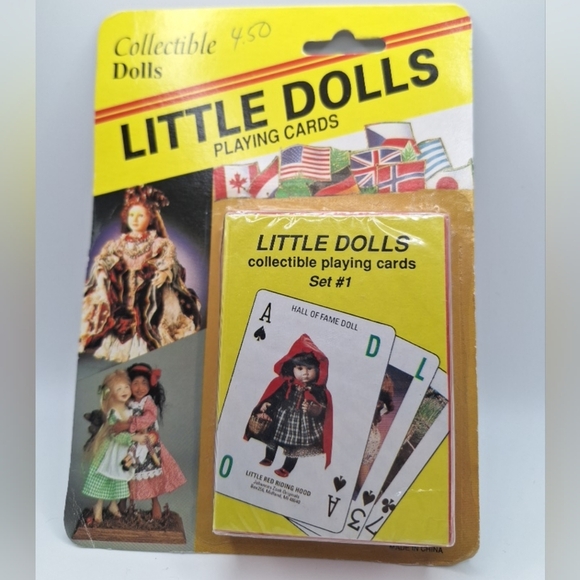 Little Dolls Collectible Playing Cards - Picture 1 of 2